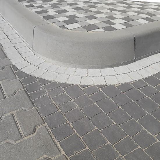 Бордюр дорожный радиусный