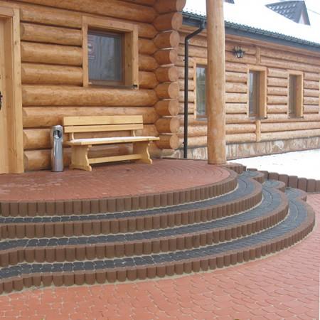 Бордюр парковый Круглый 500х250