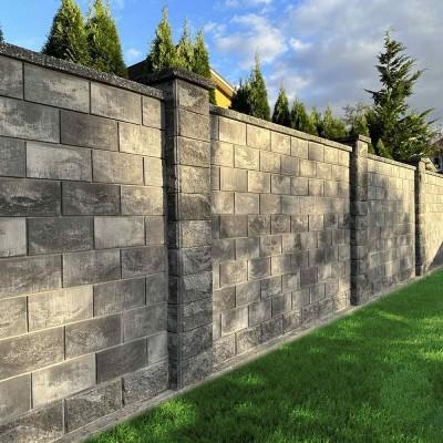 Блок декоративний двосторонній скол (400х200х200) Блок декоративний двосторонній скол (400х200х200)