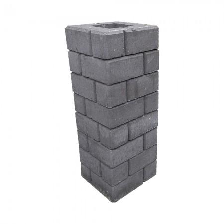 блок гладкий для стовпа (300х300х100)