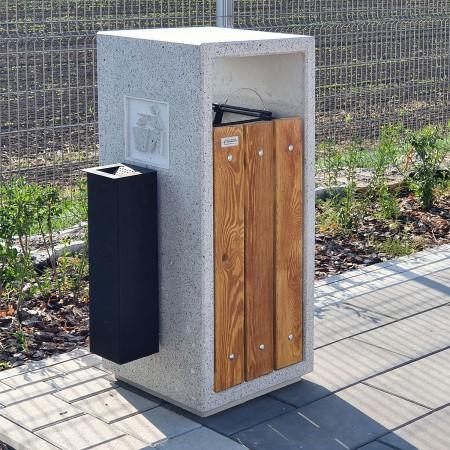 Урна Соло фреш с пепельницей
