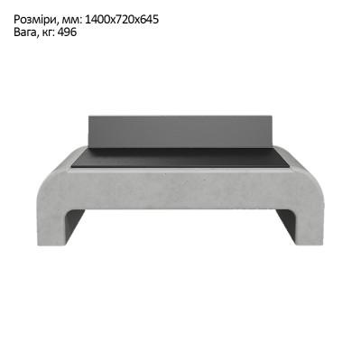 Лавочка Ентерпрайз зі спинкою Лавочка Ентерпрайз зі спинкою