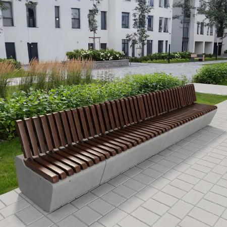Лавка Вента пряма 1200 зі спинкою
