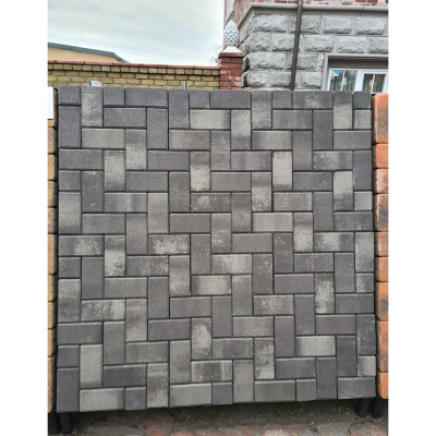 Кирпич 200х100 h-60 Стелс АКЦИЯ Вишневое