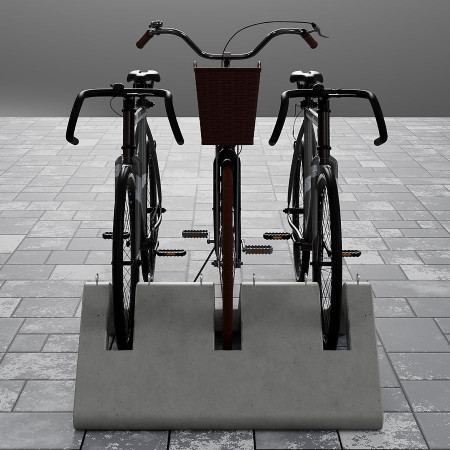 Велопарковка кутова