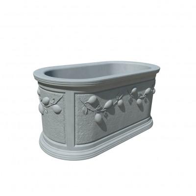 Цветочница Цитрус овальная Лонг Цветочница Цитрус овальная Лонг