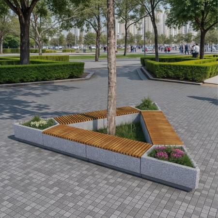 Квітник Гранде-Барселона кутовий шліфований (1)