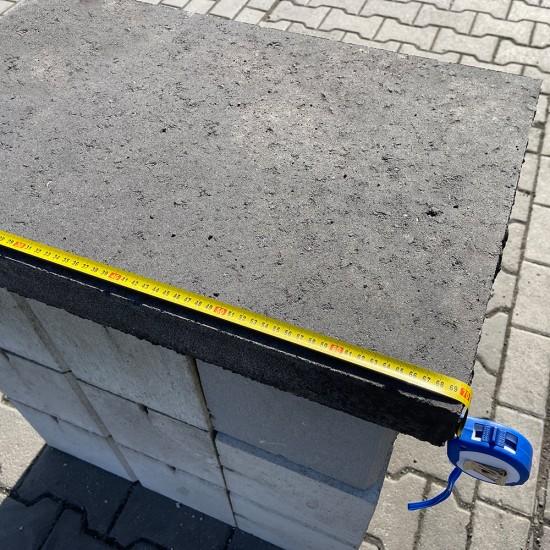 Крышка Плита декоративная 450x700 (две колотые стороны)