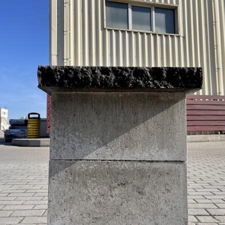 Кришка Плита декоративна 450x500 (дві колоті сторони)