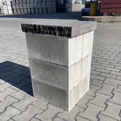 Кришка Плита декоративна 450x450 (дві колоті сторони) Кришка Плита декоративна 450x450 (дві колоті сторони)