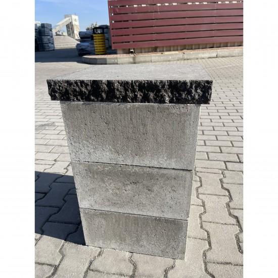 Кришка Плита декоративна 450x450 (дві колоті сторони)