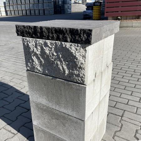 Кришка Плита декоративна 450x450 (дві колоті сторони)