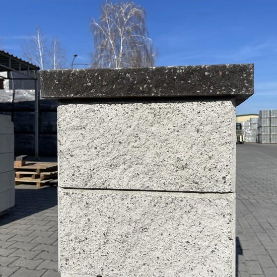 Кришка Плита декоративна 450x300 (дві колоті сторони)