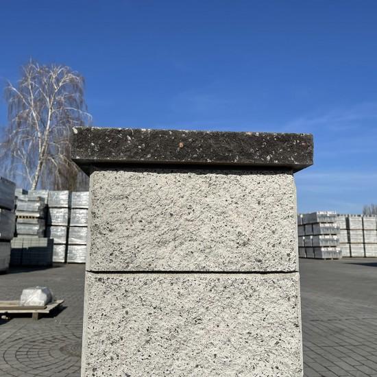 Крышка Плита декоративная 450x250 (две колотые стороны)