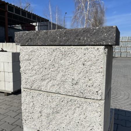 Кришка Плита декоративна 450x200 (дві колоті сторони)