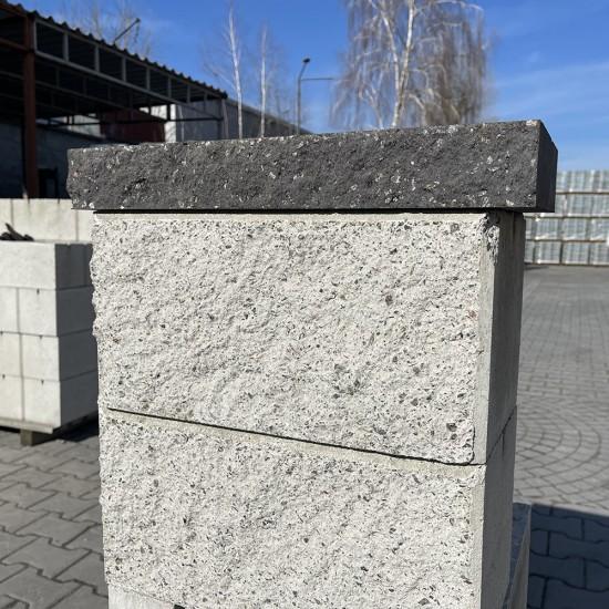 Крышка Плита декоративная 450x200 (две колотые стороны)