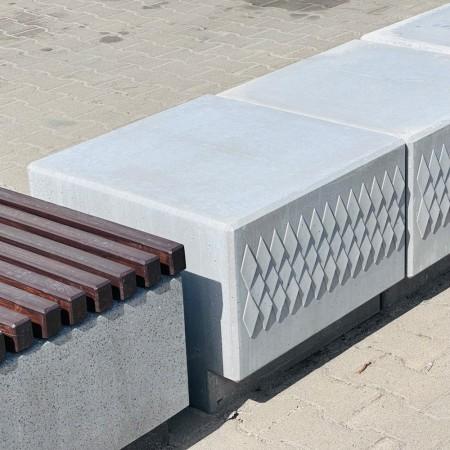 9. Стульчик Гранде-Барселона квадратный с фактурой