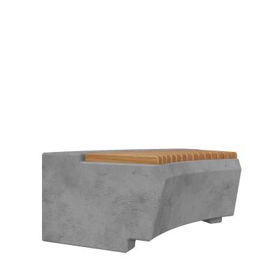 Лавка Люверс радіусна 45 градусів внутрішня без спинки (2)    Лавка Люверс радіусна 45 градусів внутрішня без спинки (2)