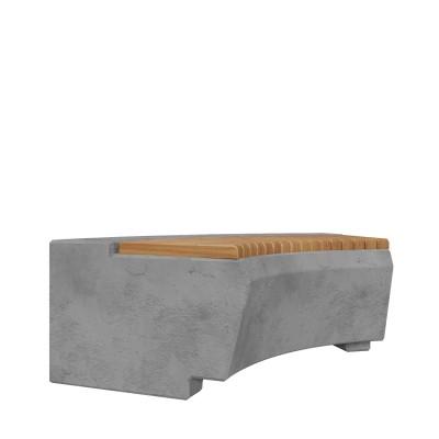 Лавка Люверс радіусна 60 градусів внутрішня без спинки (4) Лавка Люверс радіусна 60 градусів внутрішня без спинки (4)