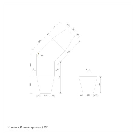 Лавка Ротто кутова (4)