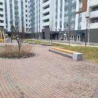 Скамейки коллекции «Гранде» теперь в ЖК «Атмосфера»