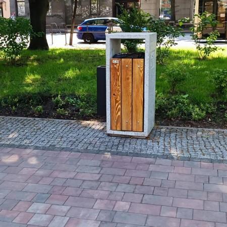 Урна Соло фреш с пепельницей