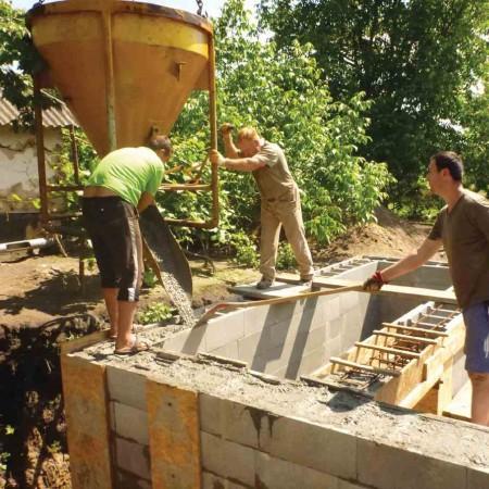 Блок несъемной опалубки (510х400х235)