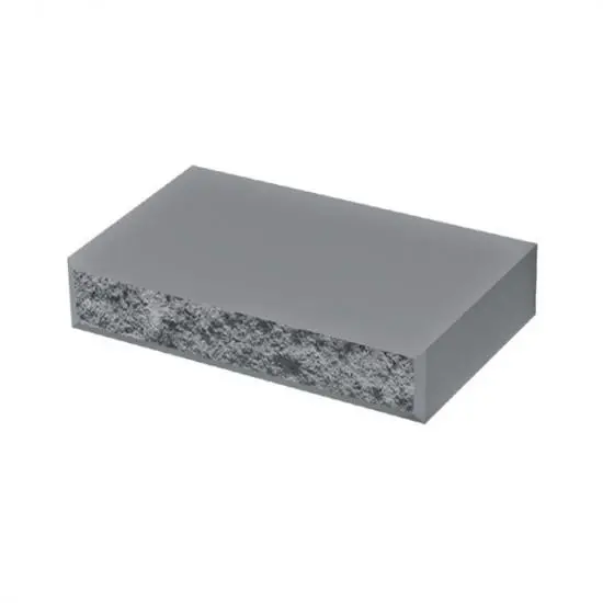 Крышка Плита декоративная 450x300 (две колотые стороны)