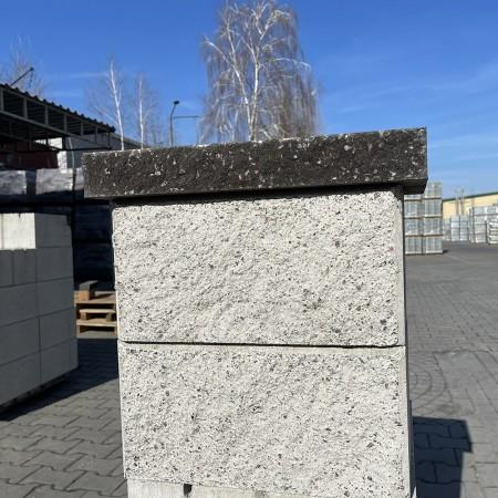 Крышка Плита декоративная 450x300 (две колотые стороны)