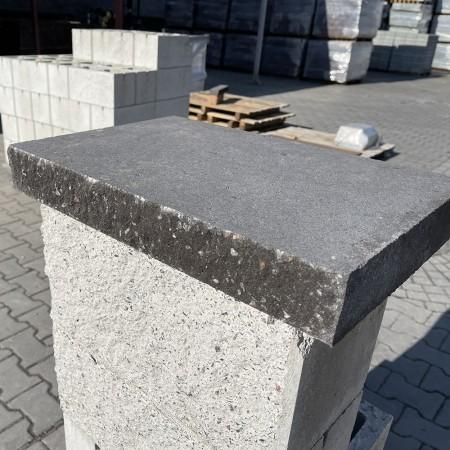 Крышка Плита декоративная 450x300 (две колотые стороны)
