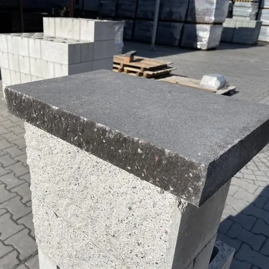 Крышка Плита декоративная 450x300 (две колотые стороны)