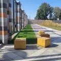 Модерн з природною фактурою: Нові бетонні стільчики від "Золотого Мандарина"