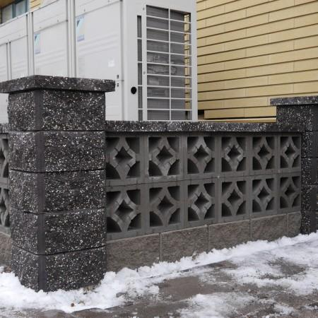 Блок декоративний для стовпа (400х400х200) Блок декоративний для стовпа (400х400х200)