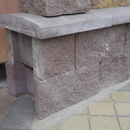 Блок декоративный несъемной опалубки (500х400х235)