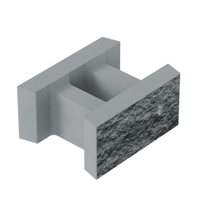 Блок декоративний незнімної опалубки (500х400х235) Блок декоративний незнімної опалубки (500х400х235)