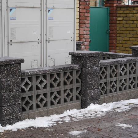 Блок декоративний для стовпа (400х400х200) Блок декоративний для стовпа (400х400х200)