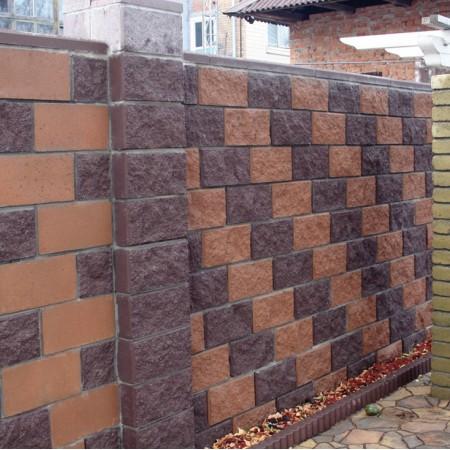 Блок декоративний двосторонній скол (400х200х200)
